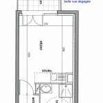 Grand Studio 22M² avec Terrasse 5 M² à Nice en étage élevé ( Réf 070562)